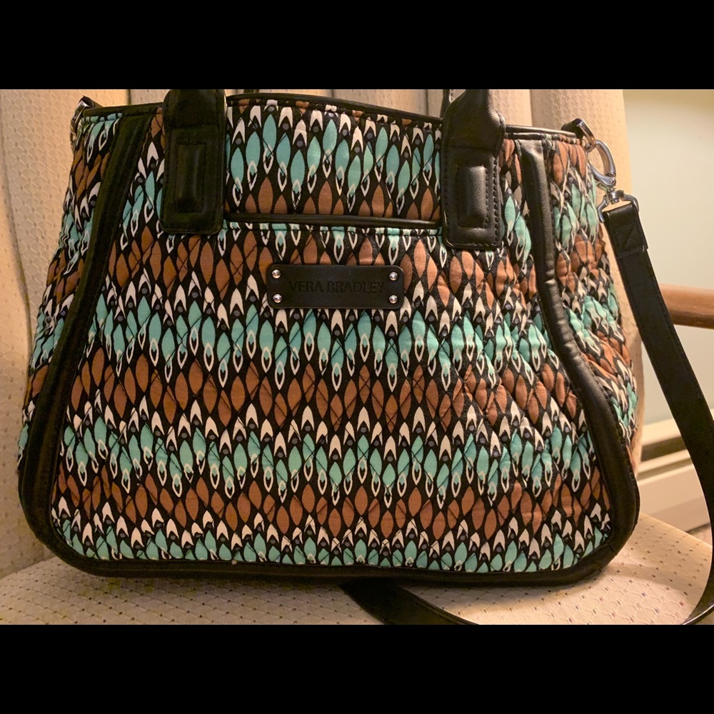 Vera Bradley- Sierra Stream Shoulder Bag